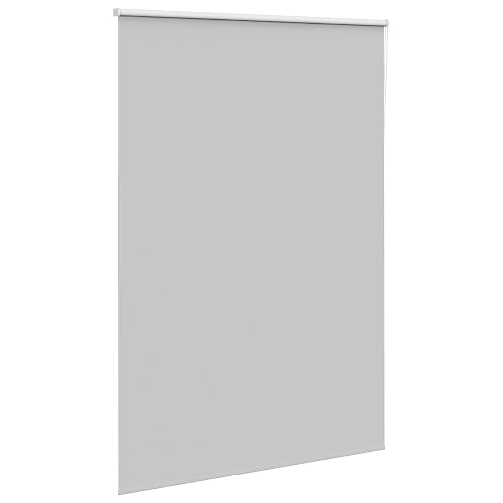 Roller Blind Blackout Light Grey 165x210 cm Fabric Width 161.6 cm Polyester