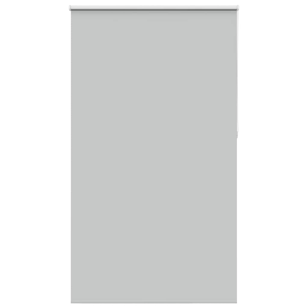 Roller Blind Blackout Light Grey 120x230 cm Fabric Width 116.6 cm Polyester