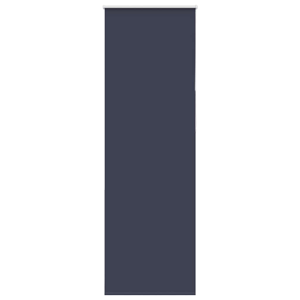Roller Blind Blackout Marine 70x230 cm Fabric Width 65.7 cm Polyester