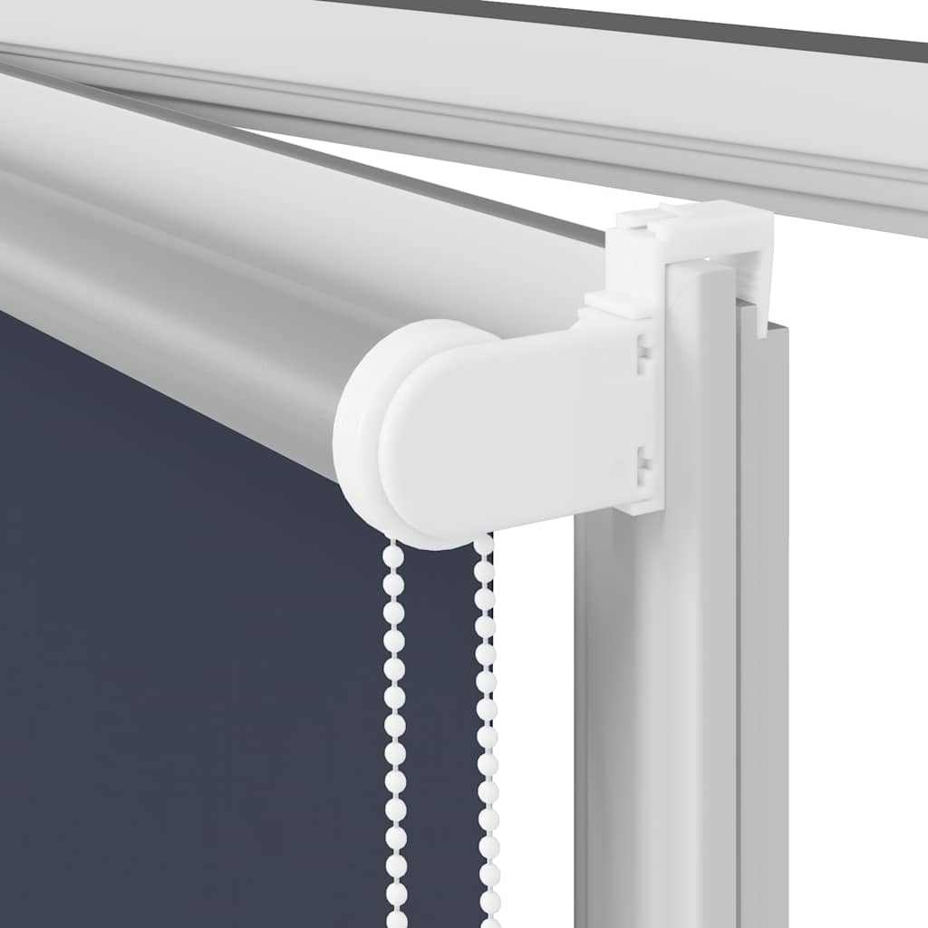 Roller Blind Blackout Marine 155x230 cm Fabric Width 151.6 cm Polyester