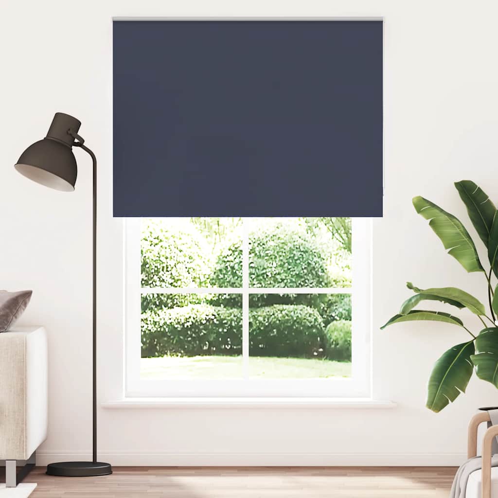 Roller Blind Blackout Marine 165x230 cm Fabric Width 161.6 cm Polyester