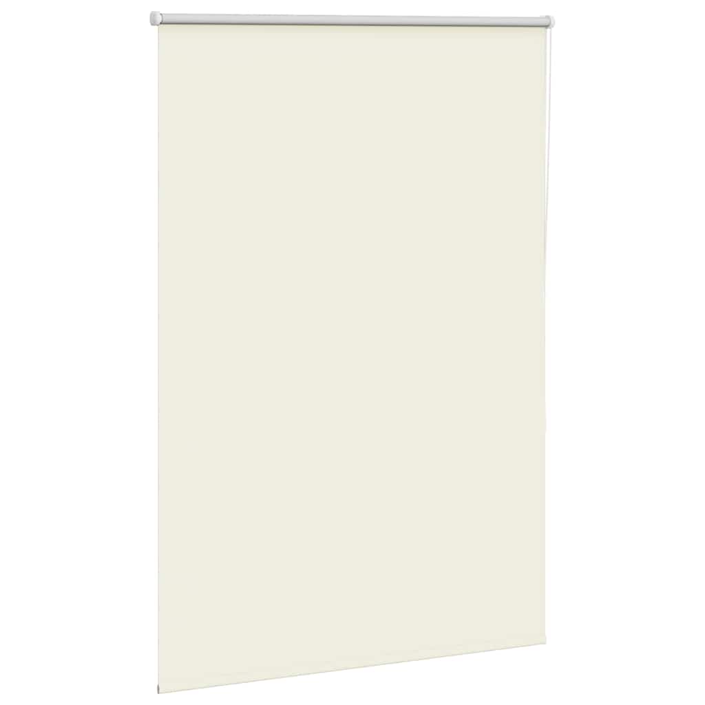 Roller Blind Blackout Off White 95x130 cm Fabric Width 90.7 cm Polyester