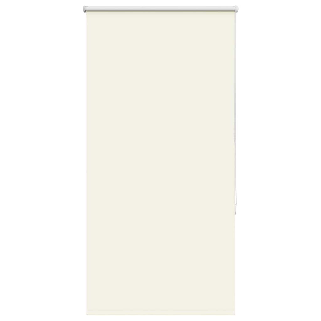 Roller Blind Blackout Off White 75x150 cm Fabric Width 70.7 cm Polyester