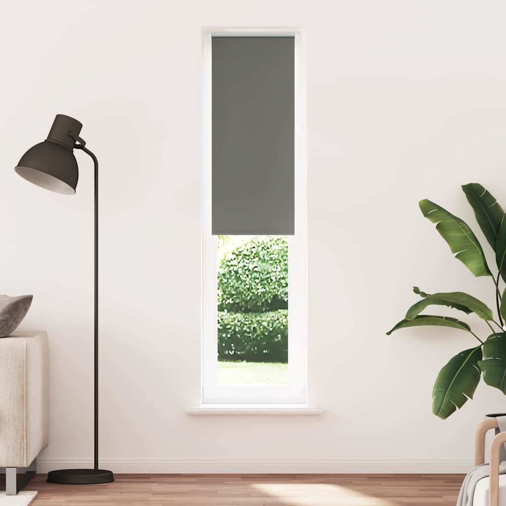 Roller Blind Blackout Off White 80x150 cm Fabric Width 75.7 cm Polyester