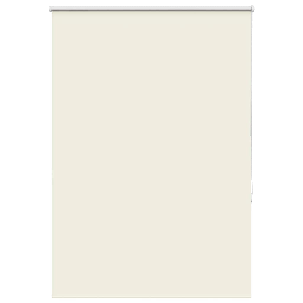 Roller Blind Blackout Off White 95x150 cm Fabric Width 90.7 cm Polyester