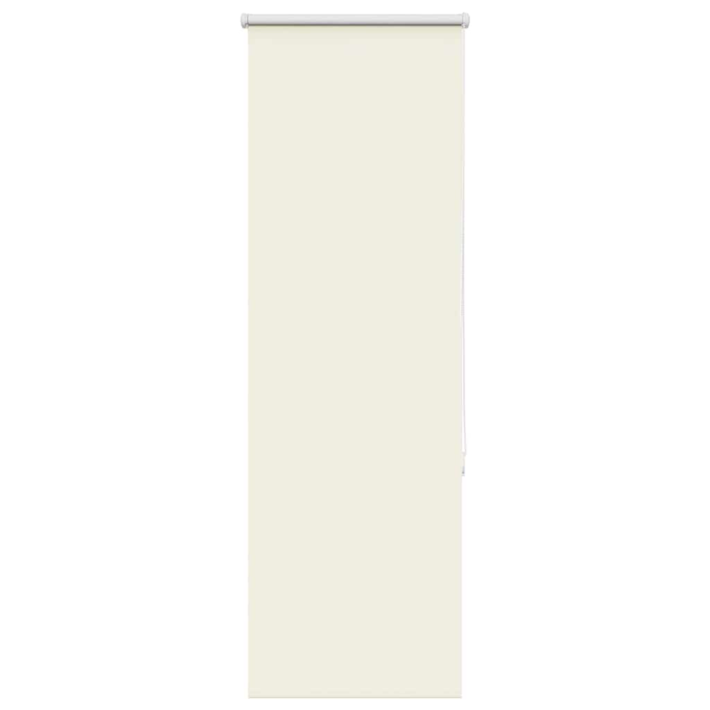 Roller Blind Blackout Off White 45x175 cm Fabric Width 40.7 cm Polyester