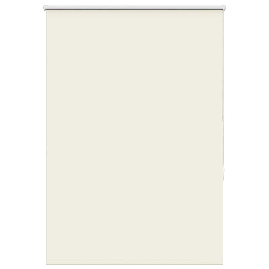 Roller Blind Blackout Off White 110x175 cm Fabric Width 105.7 cm Polyester