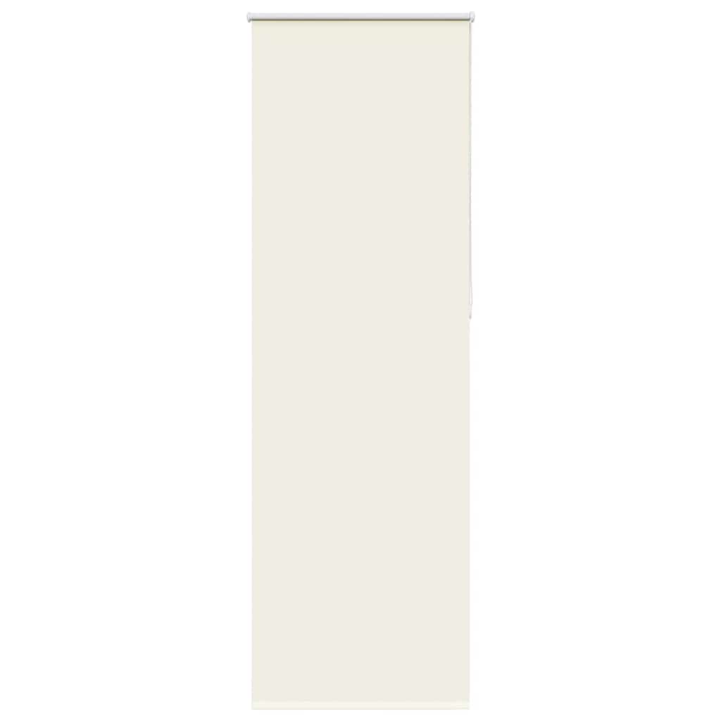 Roller Blind Blackout Off White 85x210 cm Fabric Width 80.7 cm Polyester
