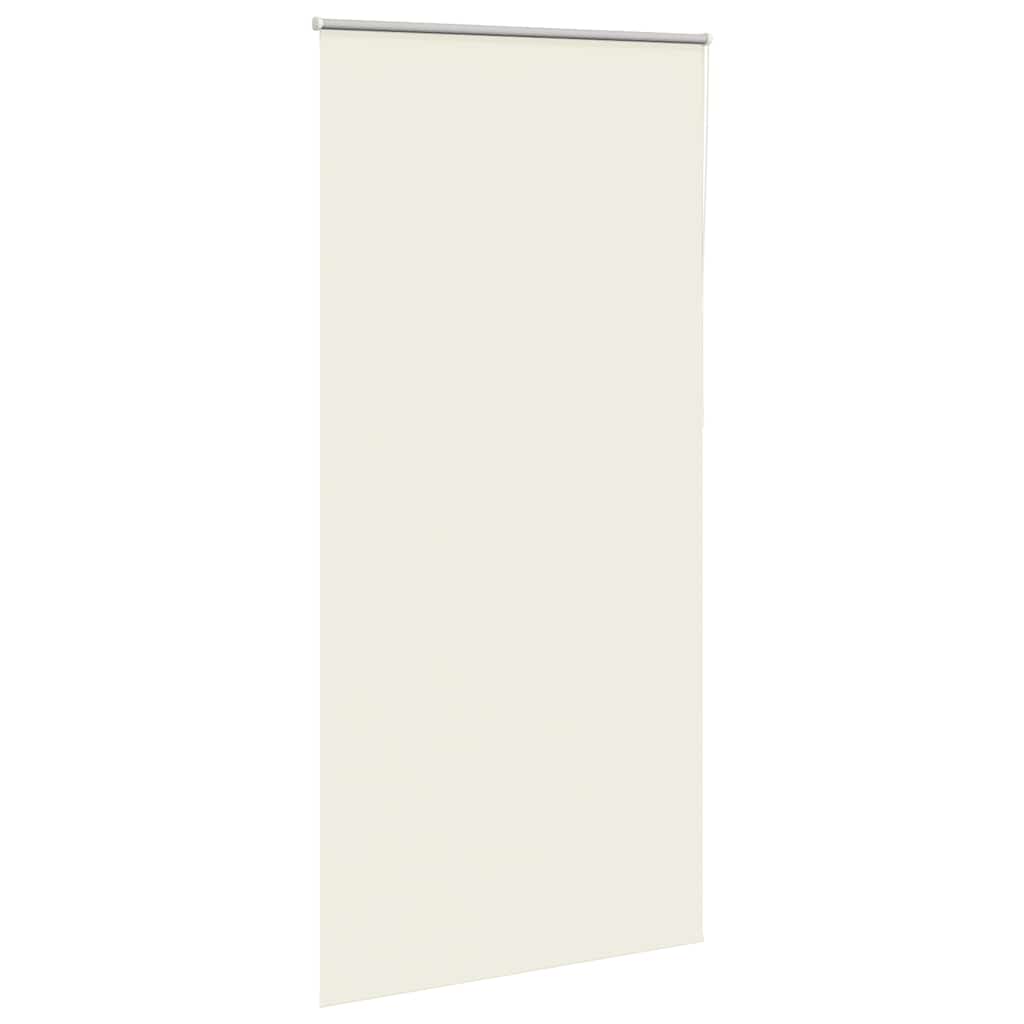 Roller Blind Blackout Off White 95x210 cm Fabric Width 90.7 cm Polyester