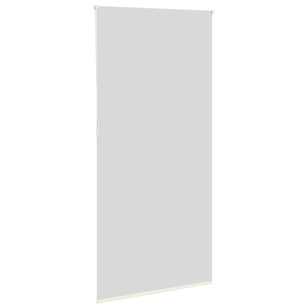 Roller Blind Blackout Off White 95x210 cm Fabric Width 90.7 cm Polyester
