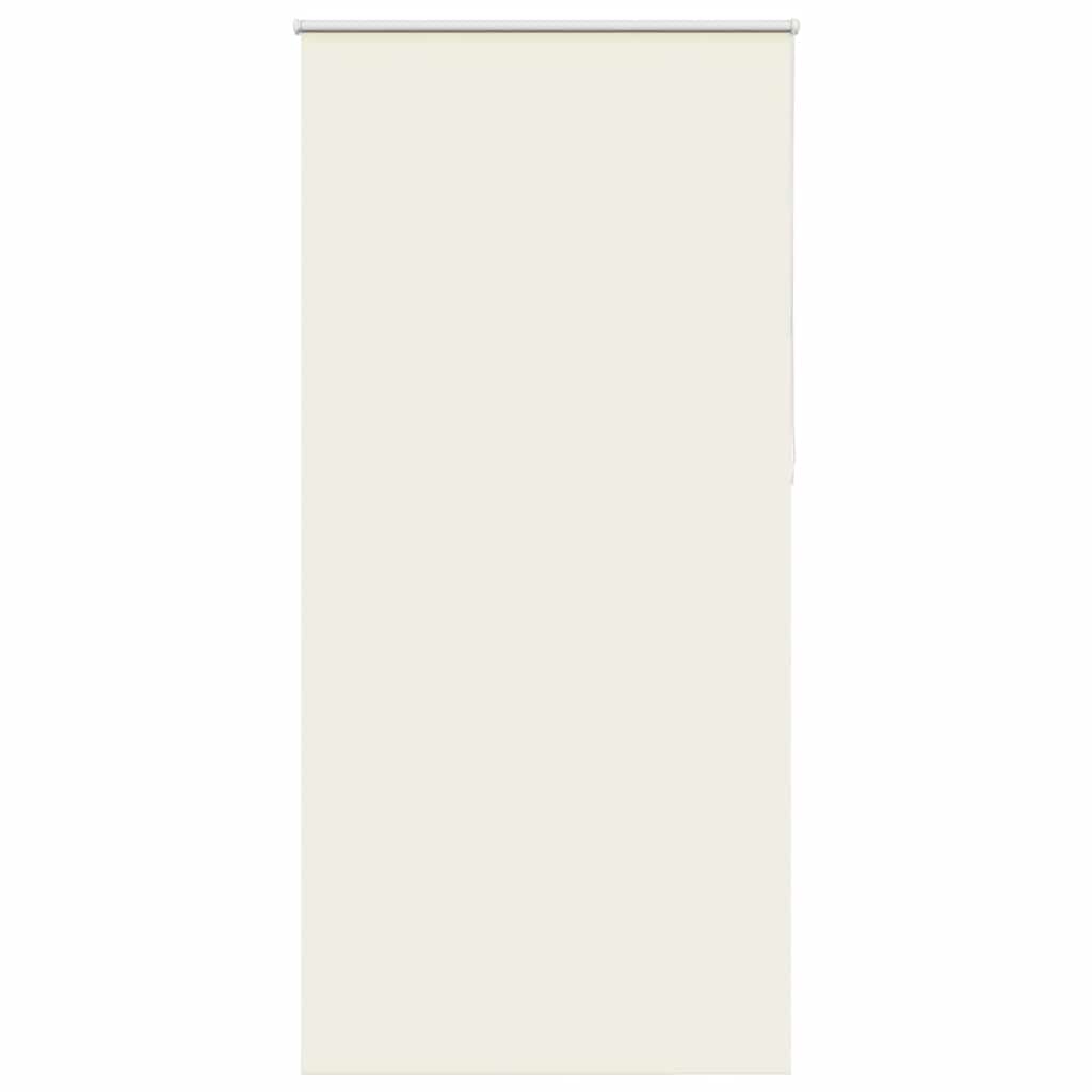 Roller Blind Blackout Off White 105x210 cm Fabric Width 100.7 cm Polyester