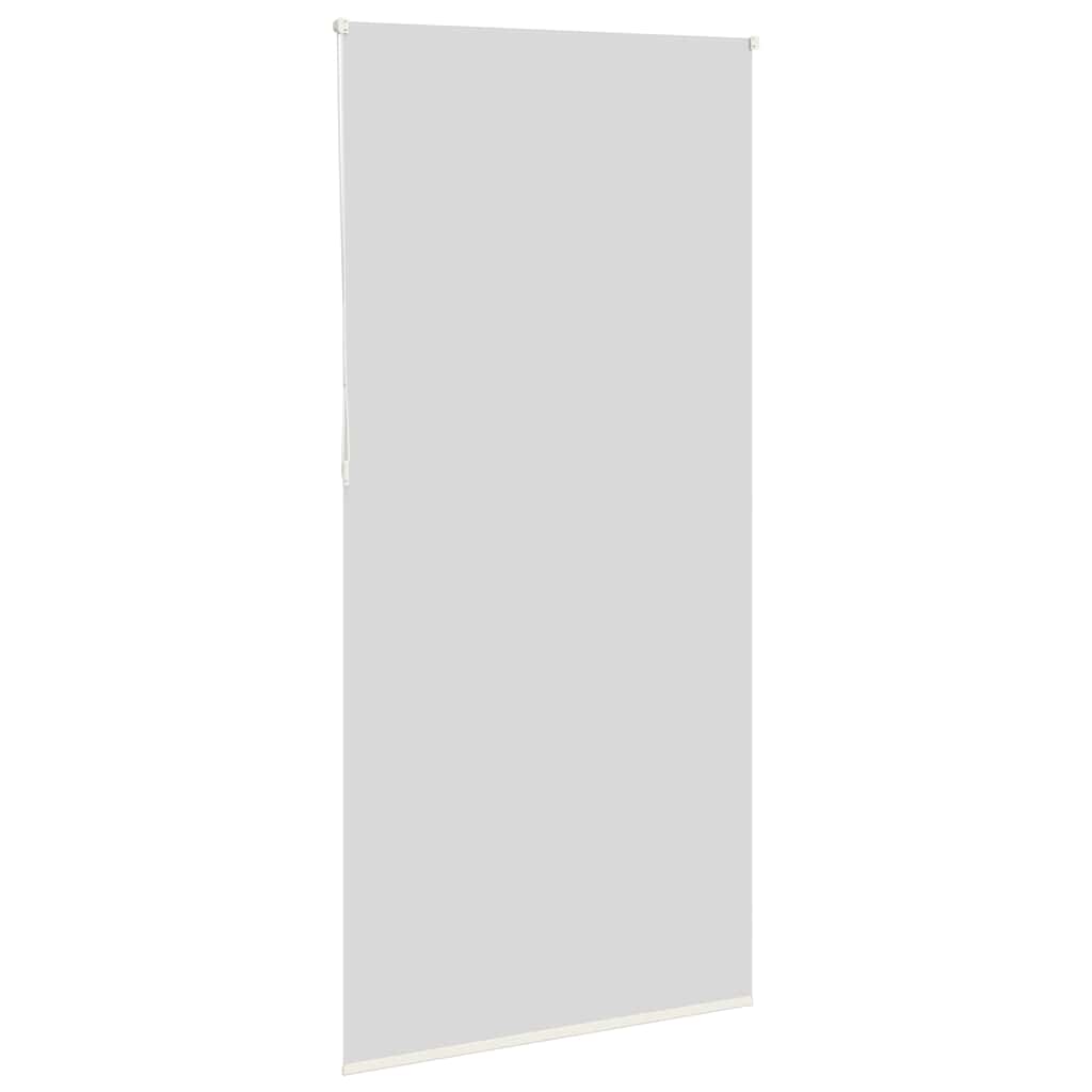Roller Blind Blackout Off White 110x210 cm Fabric Width 105.7 cm Polyester