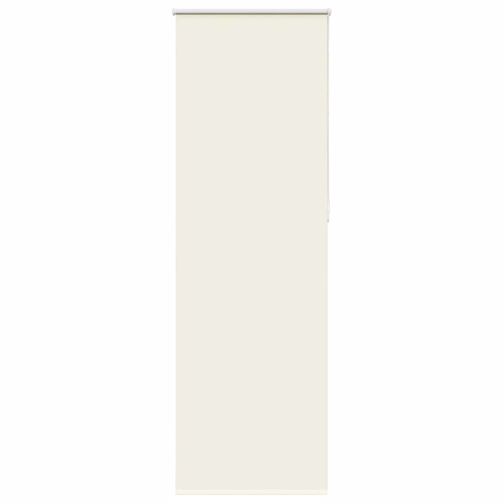 Roller Blind Blackout Off White 65x230 cm Fabric Width 60.7 cm Polyester