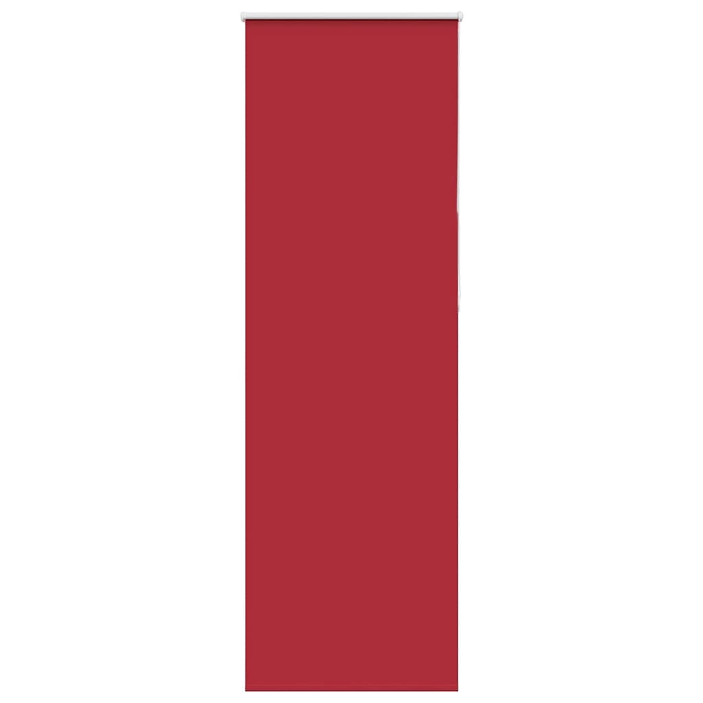 Roller Blind Blackout Red 65x210 cm Fabric Width 60.7 cm Polyester