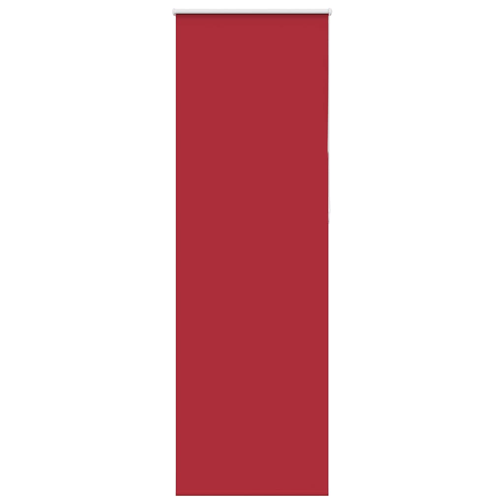 Roller Blind Blackout Red 80x210 cm Fabric Width 75.7 cm Polyester