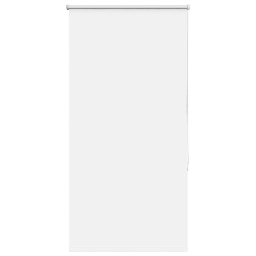 Roller Blind Blackout White 85x130 cm Fabric Width 80.7 cm Polyester