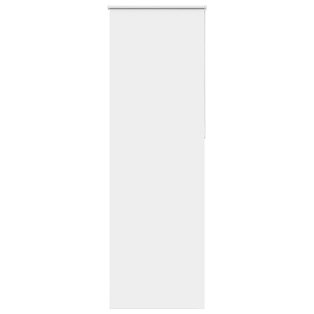 Roller Blind Blackout White 75x210 cm Fabric Width 70.7 cm Polyester