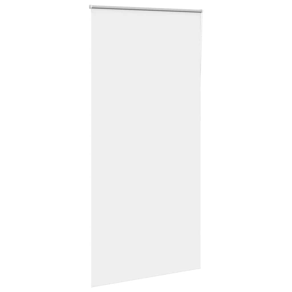 Roller Blind Blackout White 95x210 cm Fabric Width 90.7 cm Polyester