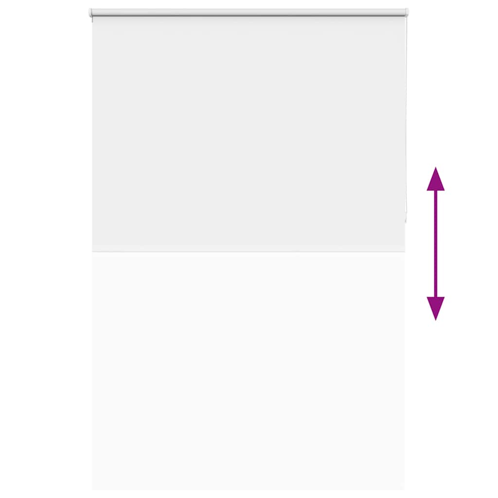 Roller Blind Blackout White 145x210 cm Fabric Width 141.6 cm Polyester