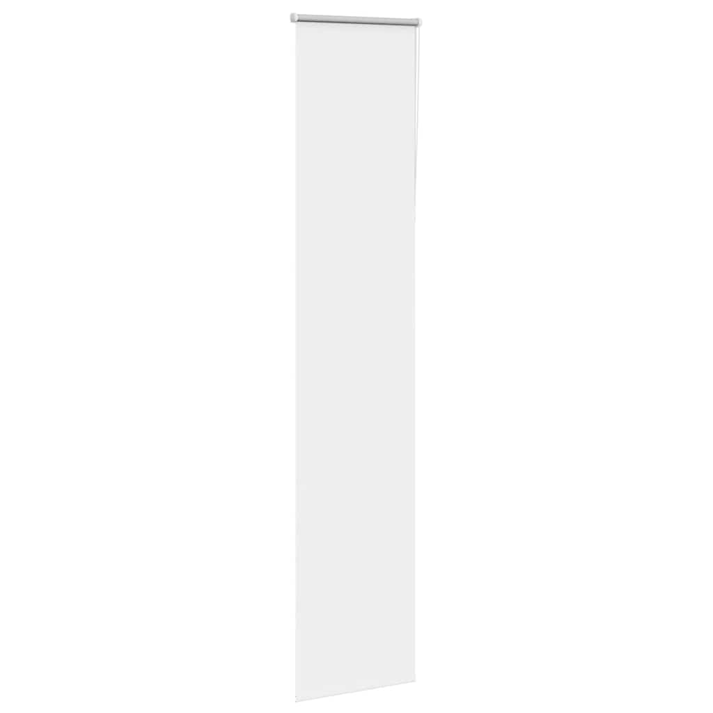 Roller Blind Blackout White 40x230 cm Fabric Width 35.7 cm Polyester