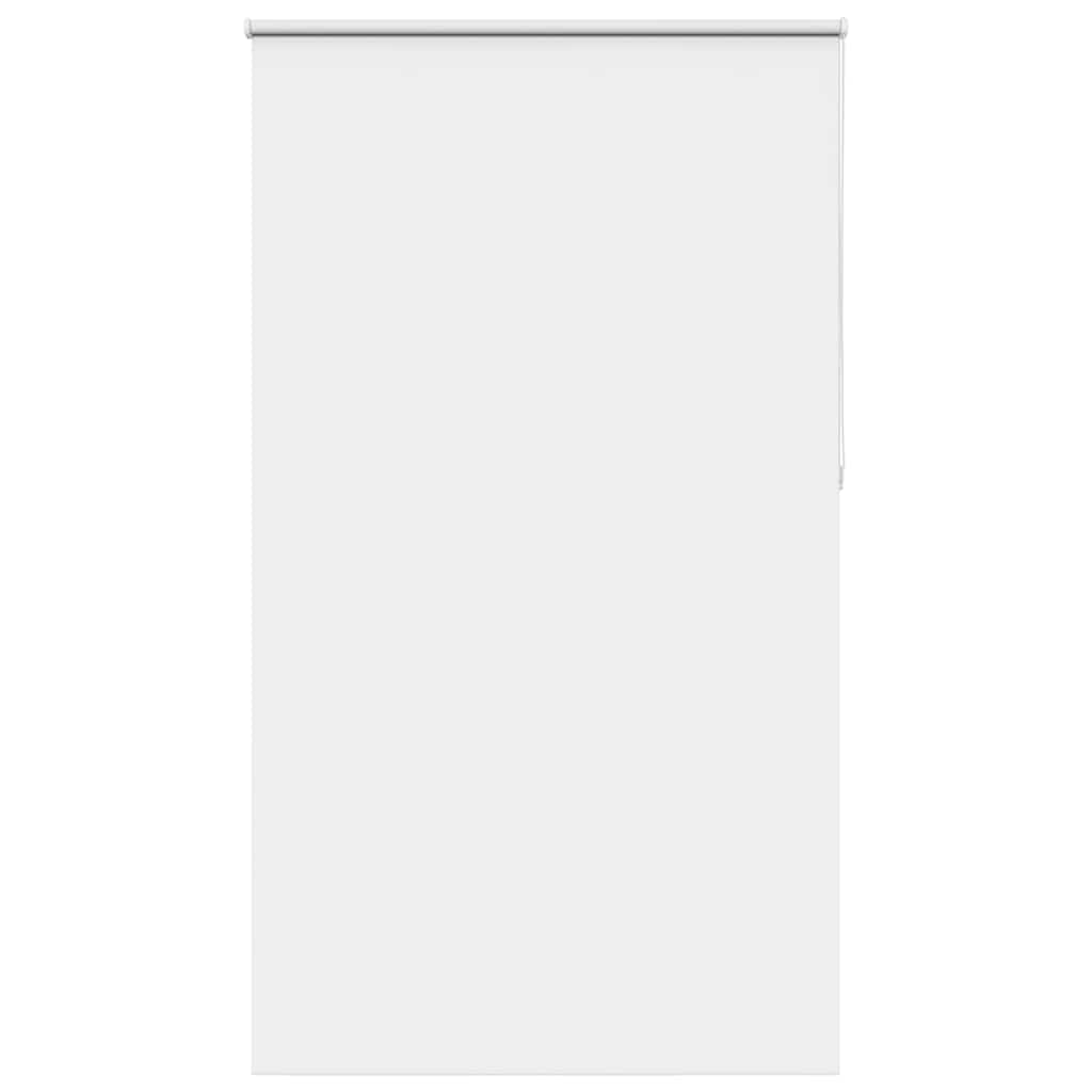 Roller Blind Blackout White 120x230 cm Fabric Width 116.6 cm Polyester