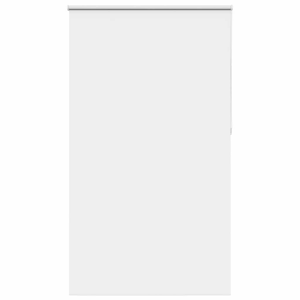 Roller Blind Blackout White 130x230 cm Fabric Width 126.6 cm Polyester