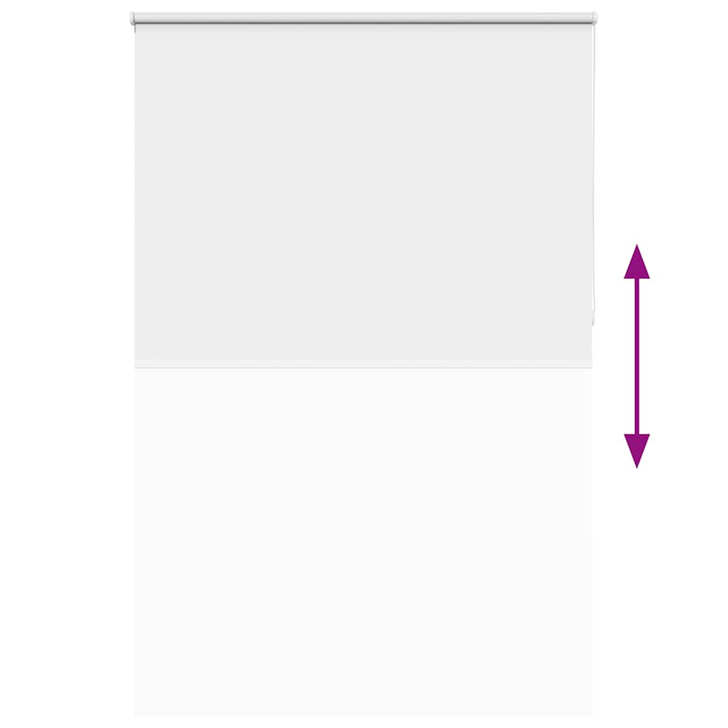 Roller Blind Blackout White 160x230 cm Fabric Width 156.6 cm Polyester