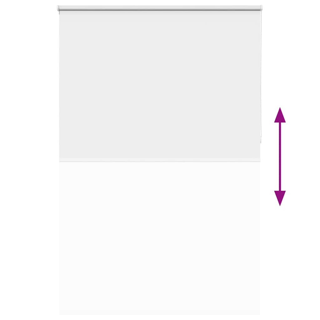 Roller Blind Blackout White 165x230 cm Fabric Width 161.6 cm Polyester