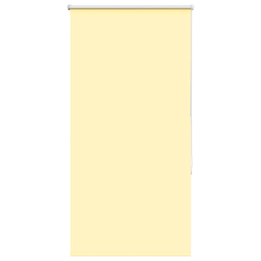 Roller Blind Blackout Yellow 65x150 cm Fabric Width 60.7 cm Polyester