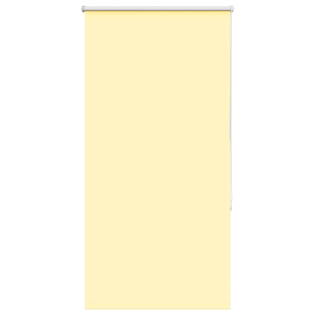 Roller Blind Blackout Yellow 70x150 cm Fabric Width 65.7 cm Polyester