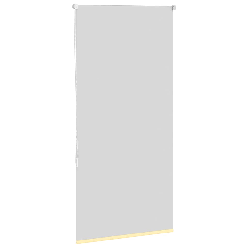 Roller Blind Blackout Yellow 75x150 cm Fabric Width 70.7 cm Polyester