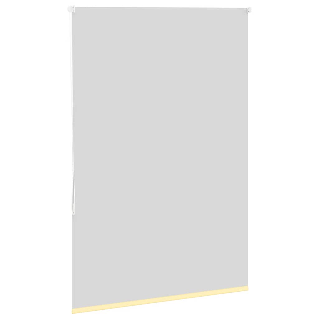 Roller Blind Blackout Yellow 100x150 cm Fabric Width 95.7 cm Polyester