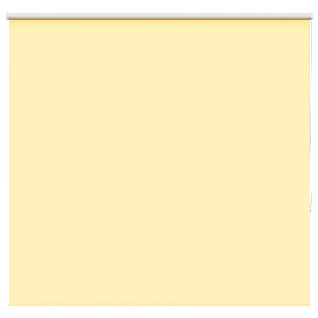 Roller Blind Blackout Yellow 160x150 cm Fabric Width 156.6 cm Polyester