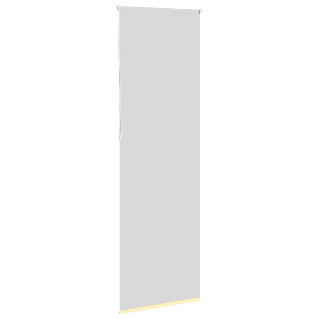 Roller Blind Blackout Yellow 75x210 cm Fabric Width 70.7 cm Polyester