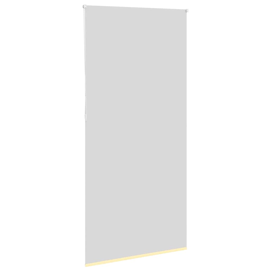 Roller Blind Blackout Yellow 95x210 cm Fabric Width 90.7 cm Polyester