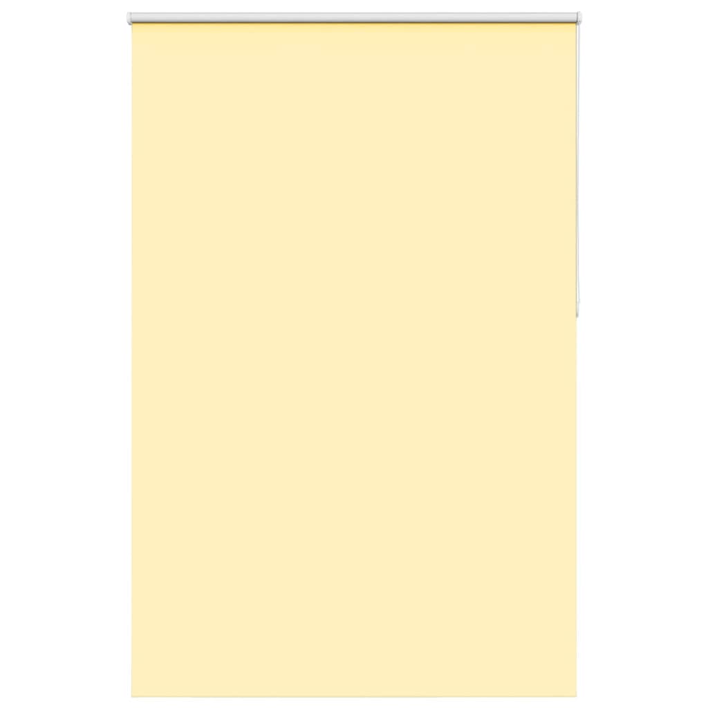 Roller Blind Blackout Yellow 145x230 cm Fabric Width 141.6 cm Polyester