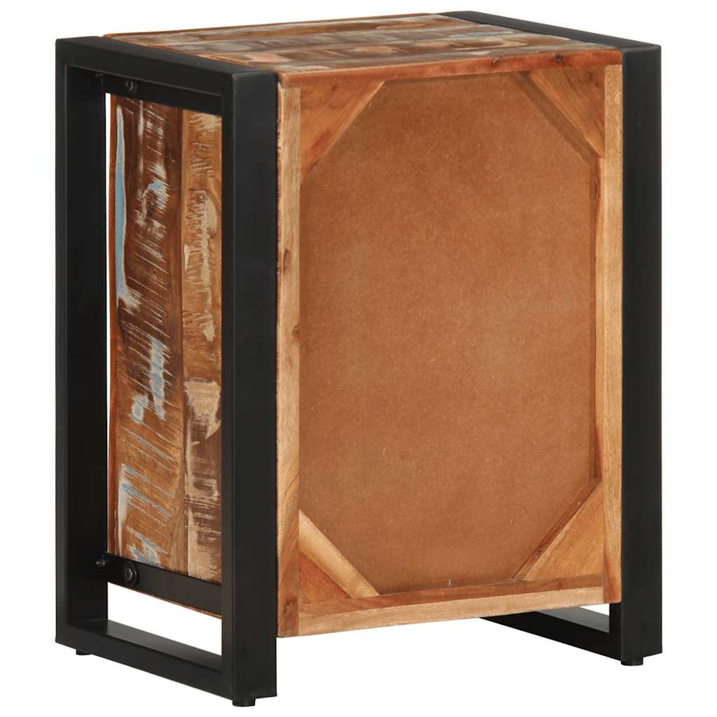 Bedside Cabinets 2 pcs Multicolour Solid Rough Wood Mango