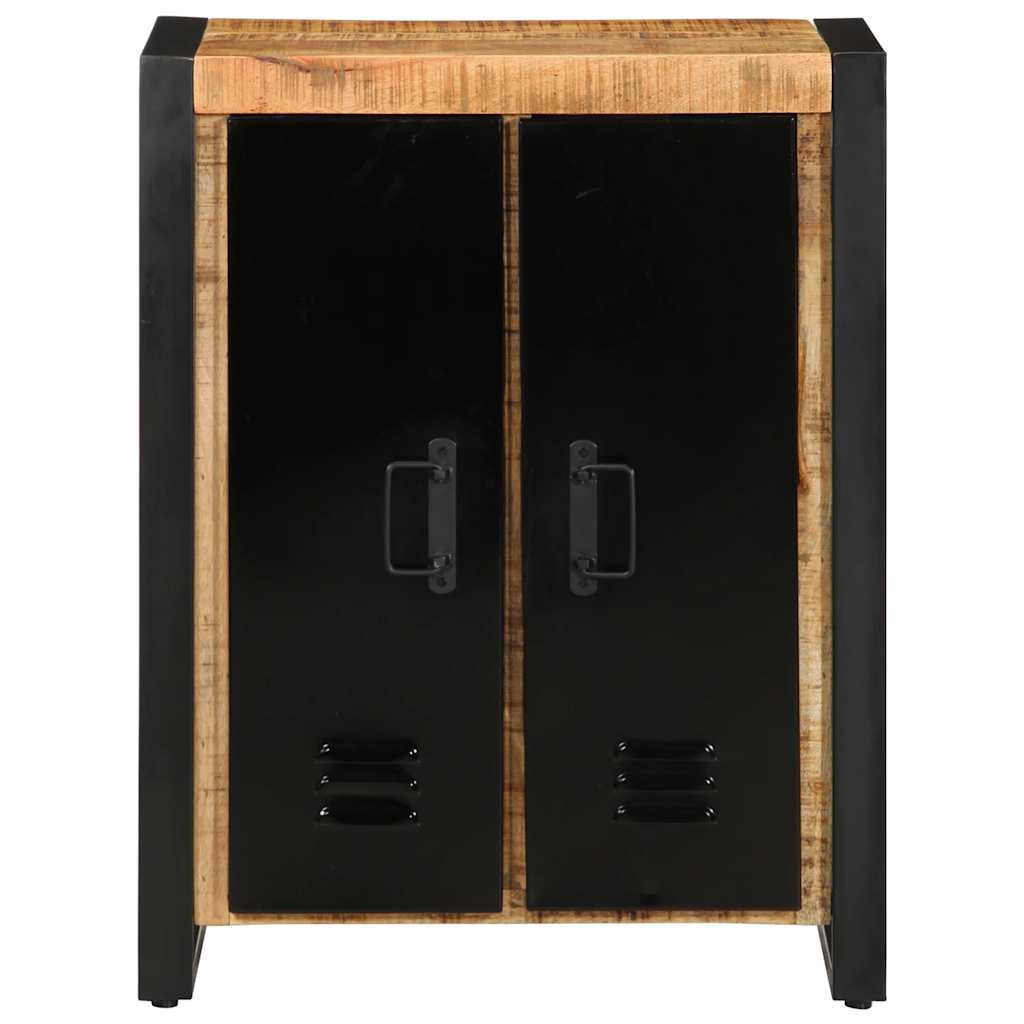 Sideboard 55x35x70 cm Solid Rough Wood Mango