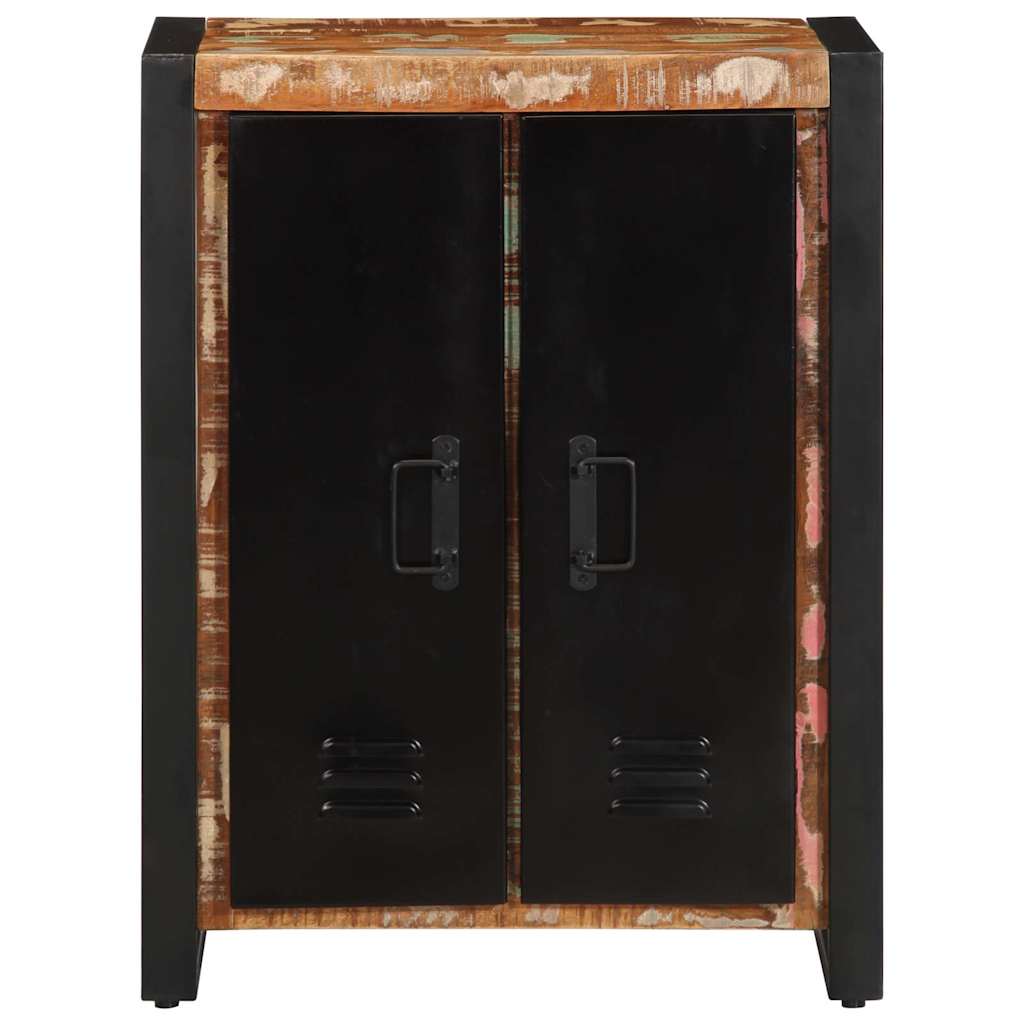 Sideboard Multicolour 55x35x70 cm Solid Wood Reclaimed