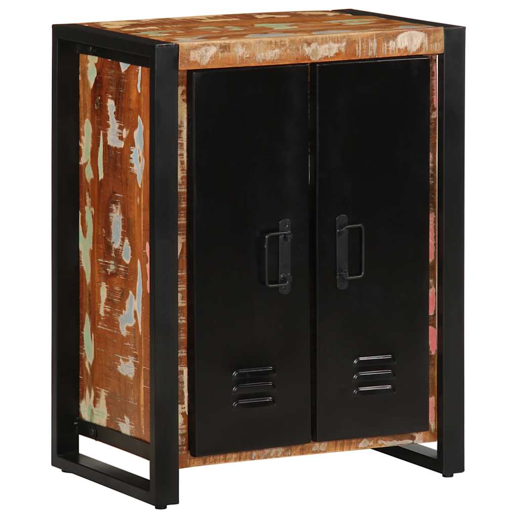 Sideboard Multicolour 55x35x70 cm Solid Wood Reclaimed