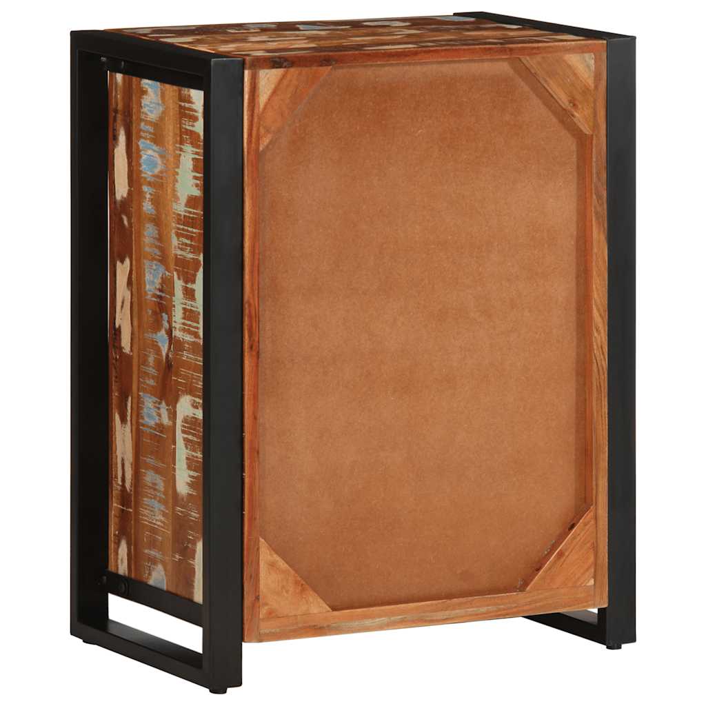 Sideboard Multicolour 55x35x70 cm Solid Wood Reclaimed