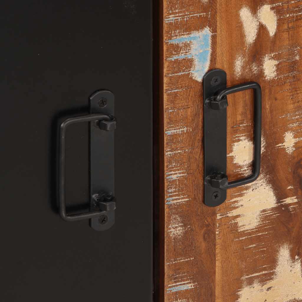 Sideboard Multicolour 55x35x70 cm Solid Wood Reclaimed