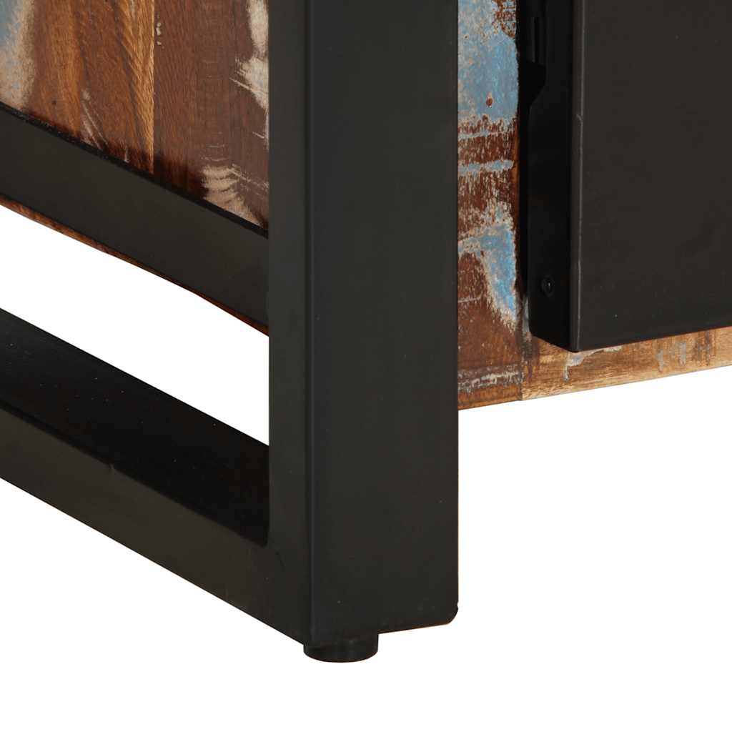 Sideboard Multicolour 55x35x70 cm Solid Wood Reclaimed