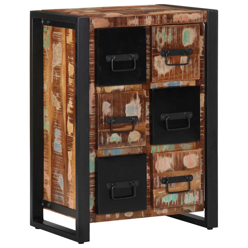 Sideboard 50x35x70 cm Solid Wood Reclaimed