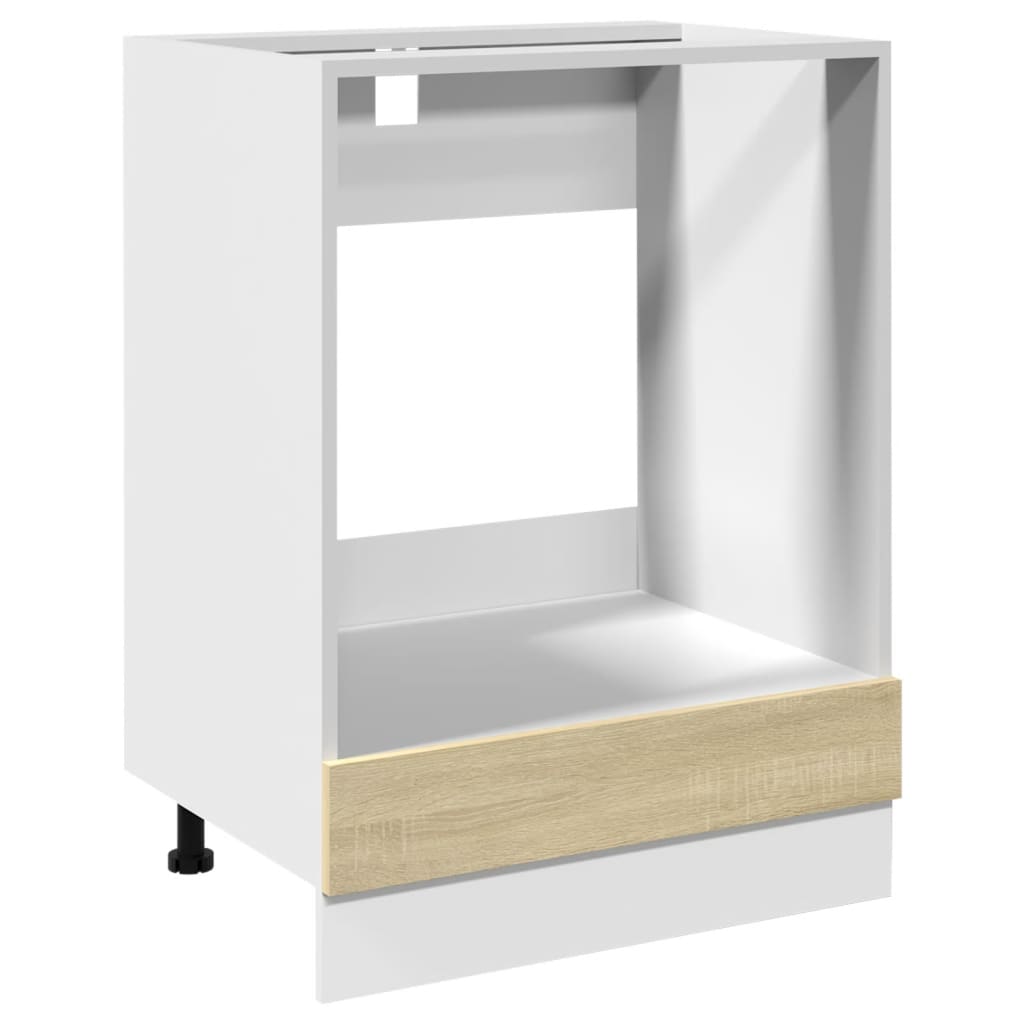 7 Piece Kitchen Cabinet Set Lyon  Sonoma Oak Engineered Wood