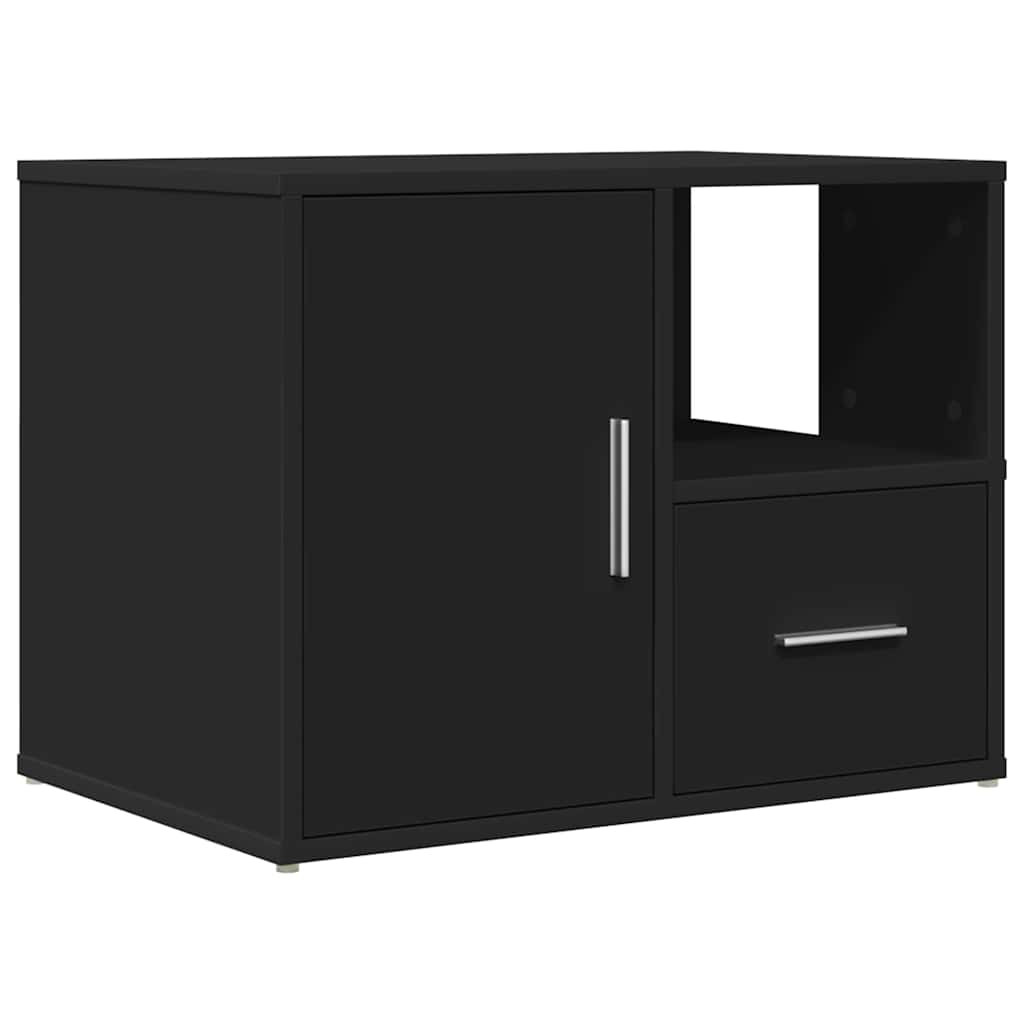 Corner Cabinet Black 160x40x45 cm Engineered Wood