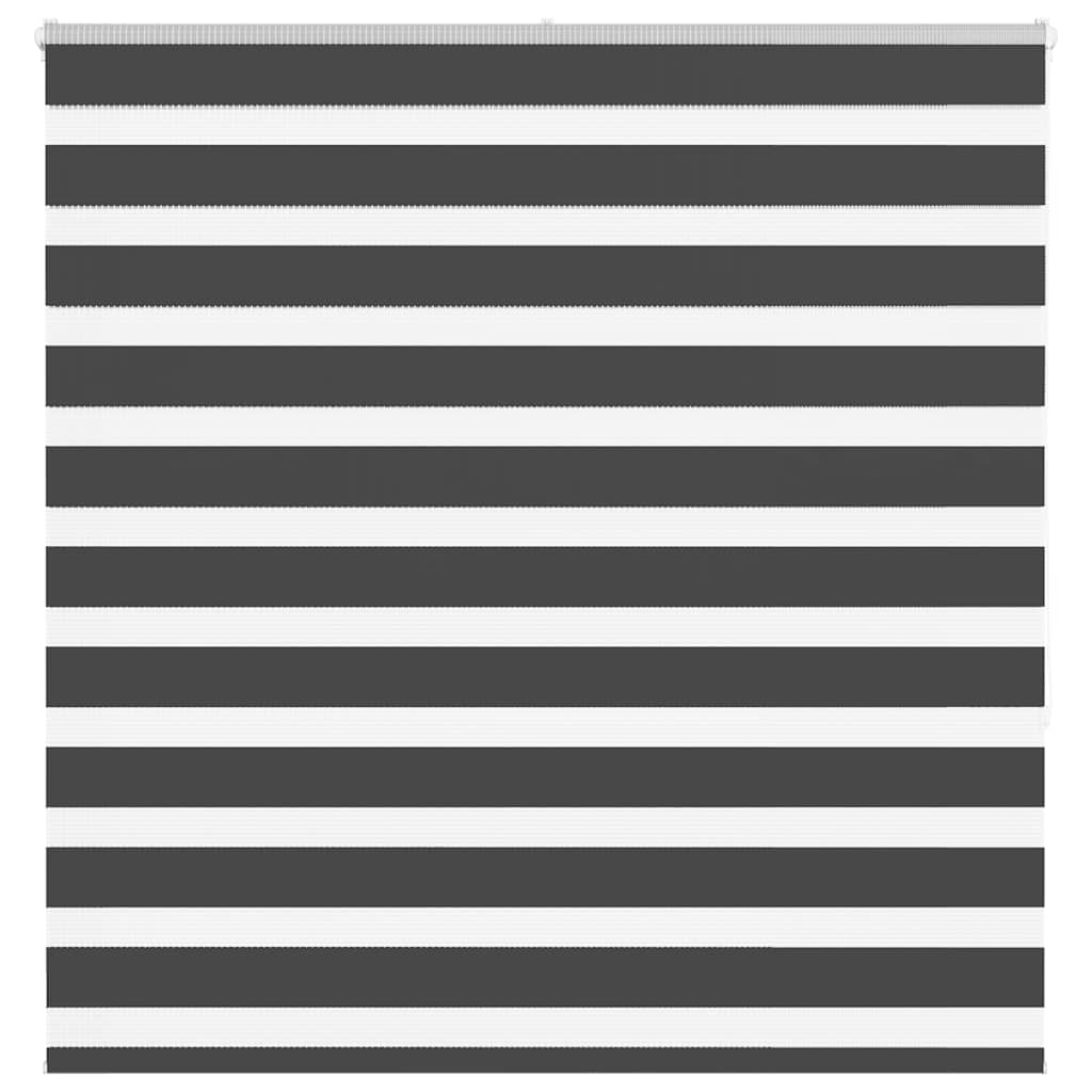 Zebra Blind Black 145x150 cm Fabric Width 140.9 cm Polyester
