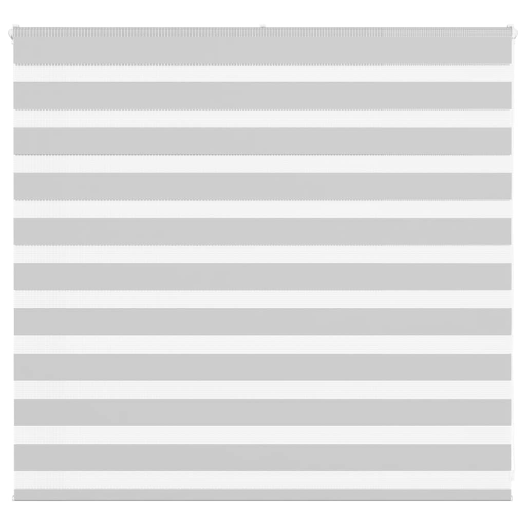 Zebra Blind Light Grey 155x100 cm Fabric Width 150.9 cm Polyester