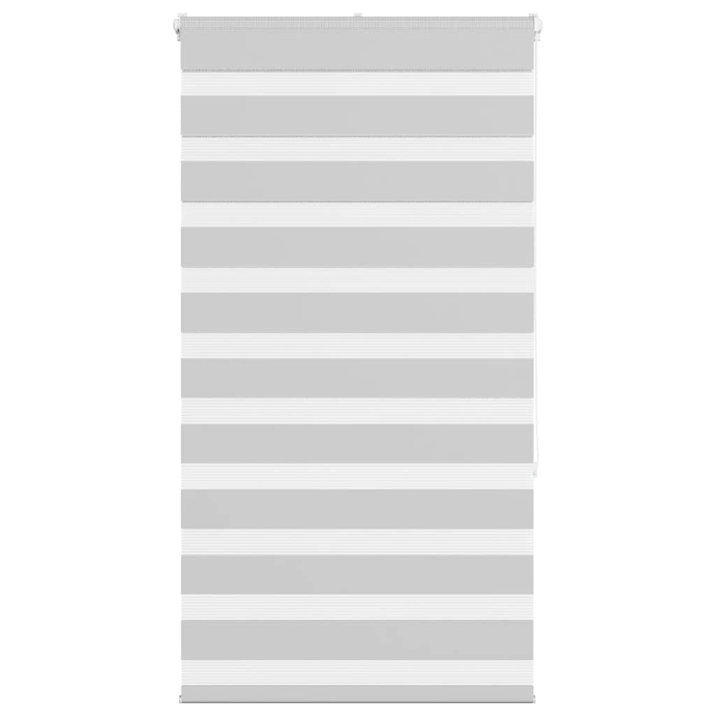 Zebra Blind Light Grey 90x150 cm Fabric Width 85.9 cm Polyester
