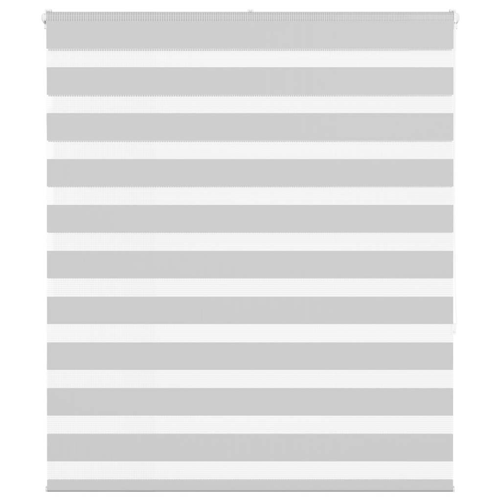 Zebra Blind Light Grey 135x150 cm Fabric Width 130.9 cm Polyester